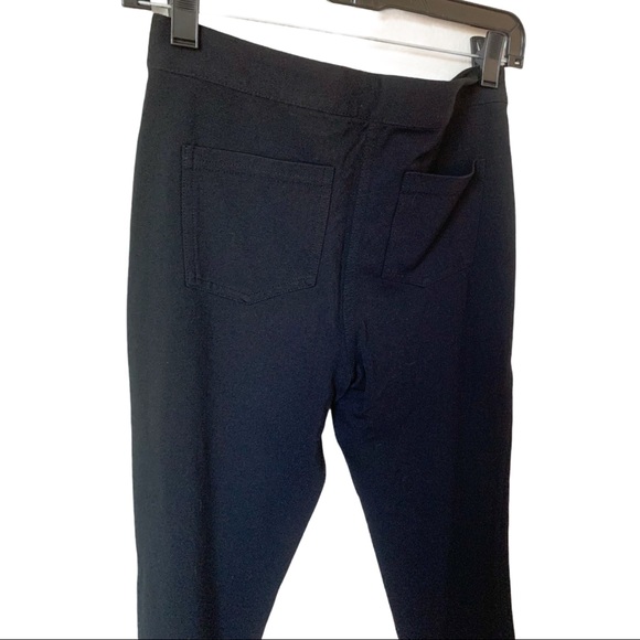 Forever 21 Thick Black Leggings w/ Button Close - Picture 3 of 5